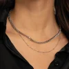 Collier Eolia acier