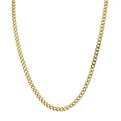 Collier Eolia acier doré or