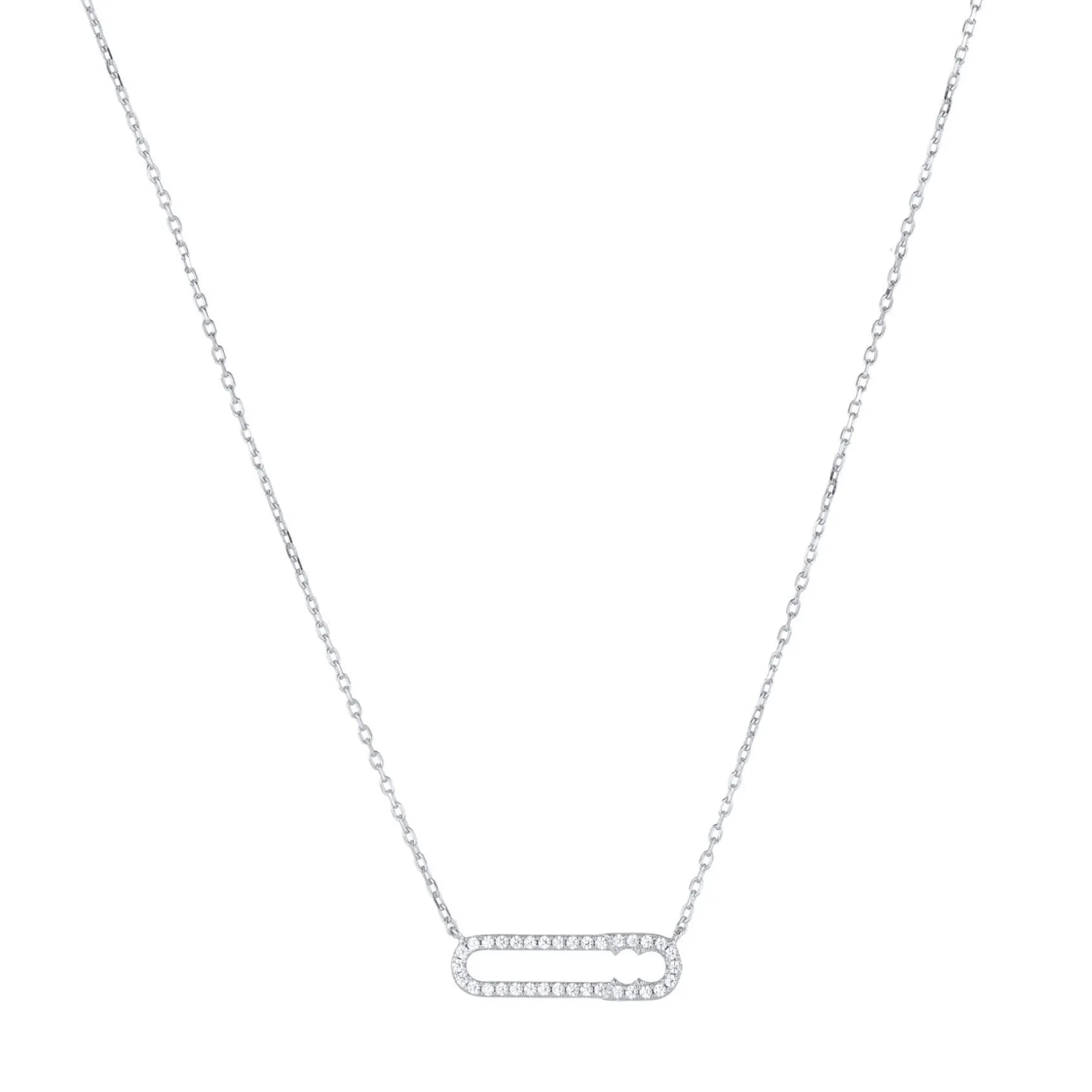 Collier Era Argent 925 rhodié