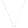 Collier Fer à cheval Argent 925 rhodié