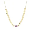 Collier Foro doré Améthyste