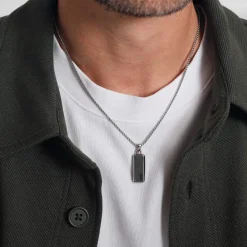 Collier Fuji acier
