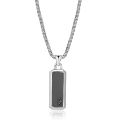 Collier Fuji acier
