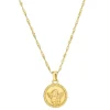 Collier Gabrielle acier doré or
