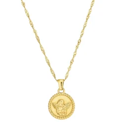 Collier Gabrielle acier doré or