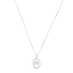 Collier Hibou Argent 925 rhodié
