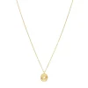 Collier Joa acier doré or