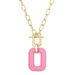 Collier Léonie rose