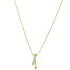 Collier Lou doré et strass