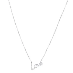 Collier Love Argent 925 rhodié