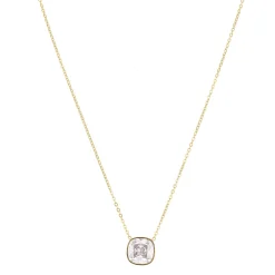 Collier Luz Zircon blanc
