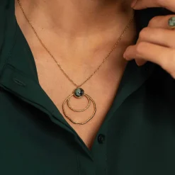 Collier Majo Turquoise Africaine