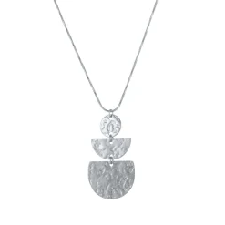 Collier Mendosa acier argenté