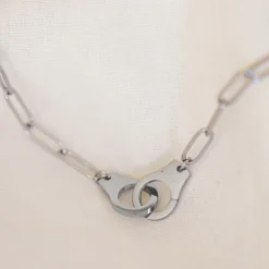 Collier Menottes acier