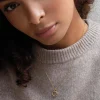 Collier Régina acier doré or