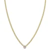 Collier Rondina zircon blanc