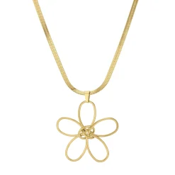 Collier Rory acier doré or