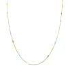 Collier Rosaire multicolore