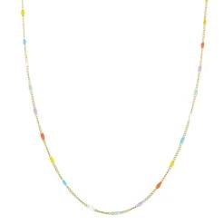 Collier Rosaire multicolore