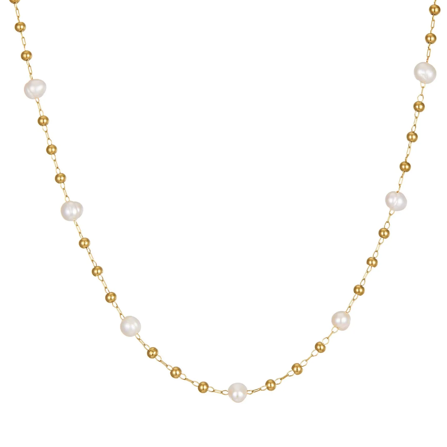 Collier Rosaire perles nacre naturelle
