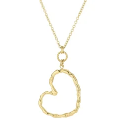 Collier Rosita acier doré or