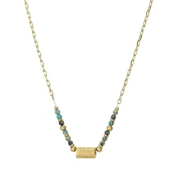 Collier Totem Turquoise Africaine