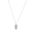 Collier Tête de mort acier