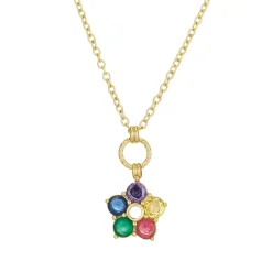 Collier Ziggy multicolores