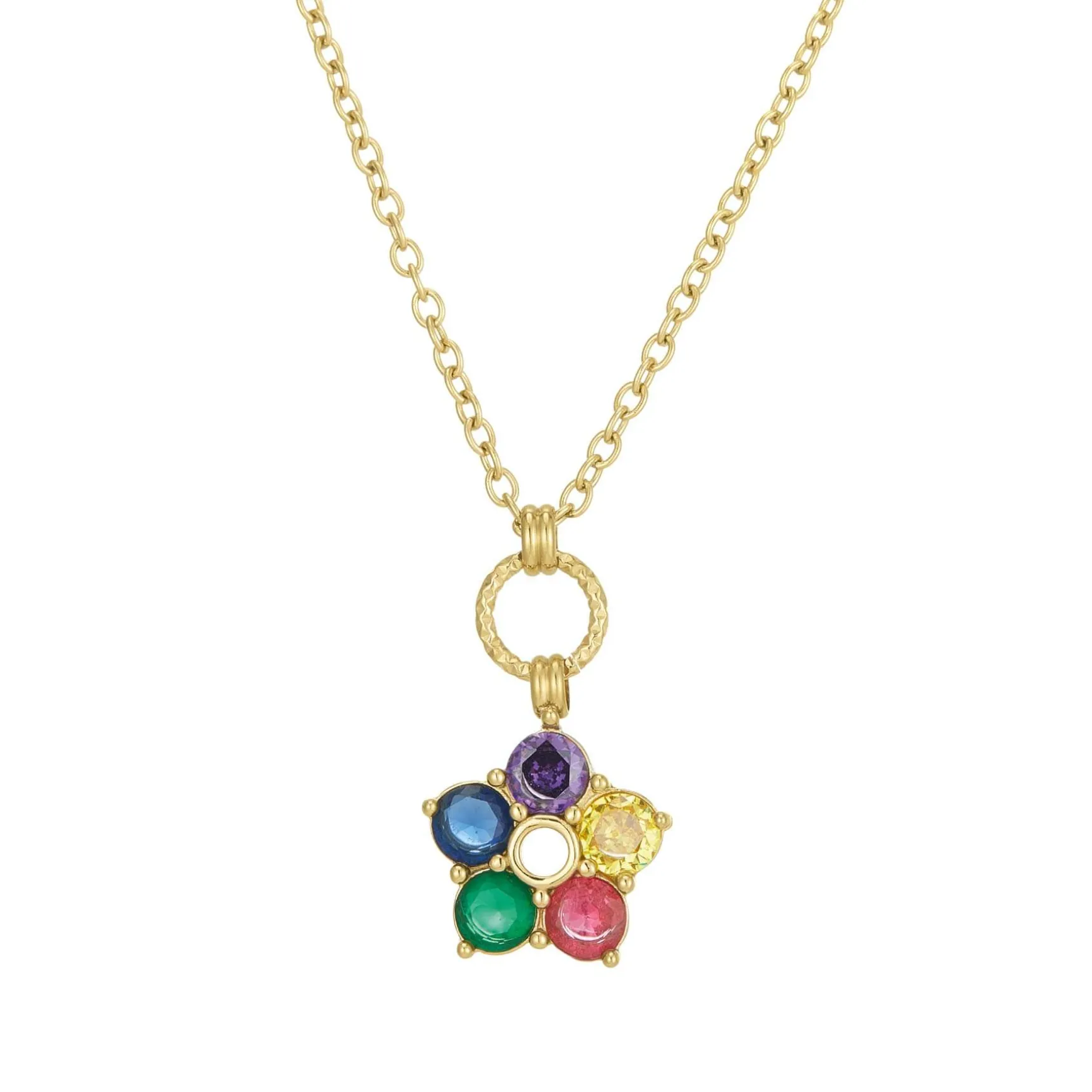 Collier Ziggy multicolores