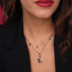 Collier Ziggy multicolores