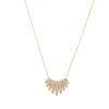 Collier Zoé strass blancs