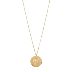 Colliers Médaille Lettre