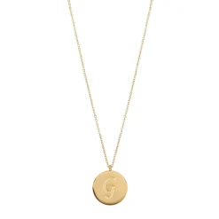 Colliers Médaille Lettre