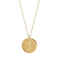 Colliers Médaille Lettre
