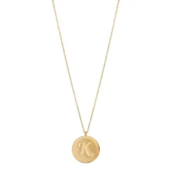 Colliers Médaille Lettre
