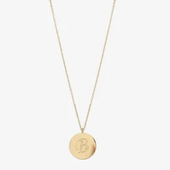 Colliers Médaille Lettre