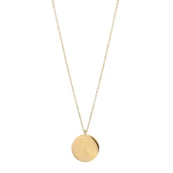 Colliers Médaille Lettre