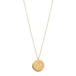 Colliers Médaille Lettre