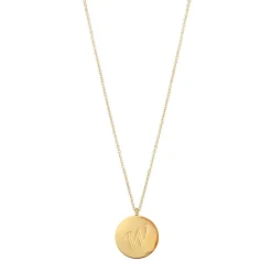 Colliers Médaille Lettre