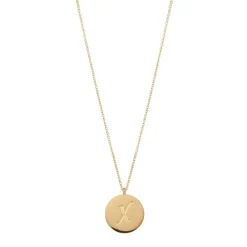 Colliers Médaille Lettre