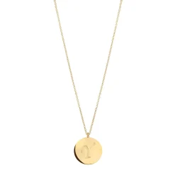 Colliers Médaille Lettre