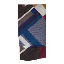 Echarpe Graphic marron