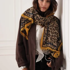 Echarpe Léo taupe