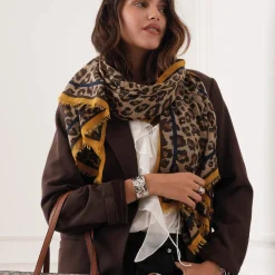 Echarpe Léo taupe