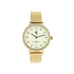 Montre Abby dorée strass