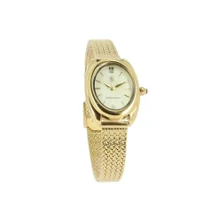 Montre Callie doré Bracelet maille milanaise