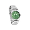Montre Gabriel verte acier