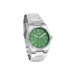 Montre Gabriel verte acier