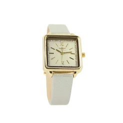 Montre Nina taupe dorée