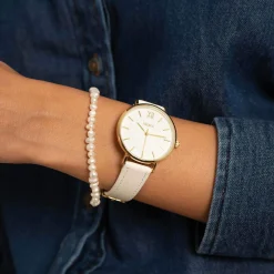 Montre Nova blanche